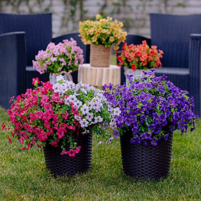 PureFlora – Realistic UV Resistant Decorative Flowers