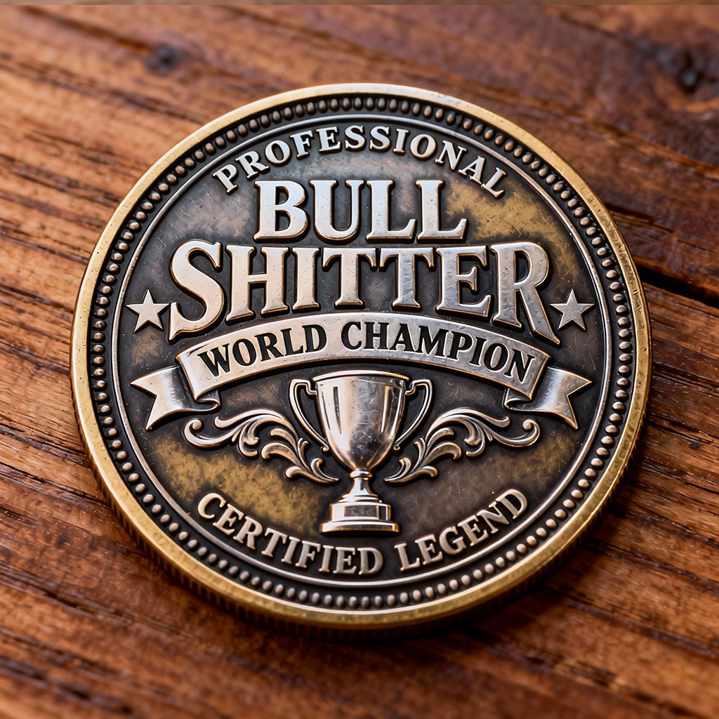 LaughMint – Professional Bullsh*t Artist Coin
