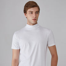 NeoCollar – Sleek High Neck T-Shirt