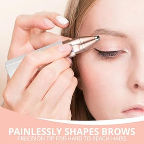 SilkShave Pro – 2-in-1 Facial & Eyebrow Trimmer