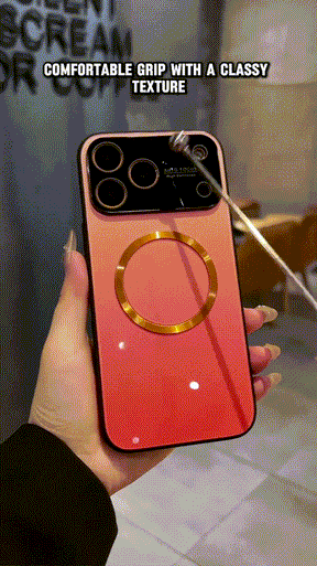 VistaVibe – Aesthetic Gradient Glass Armor Case