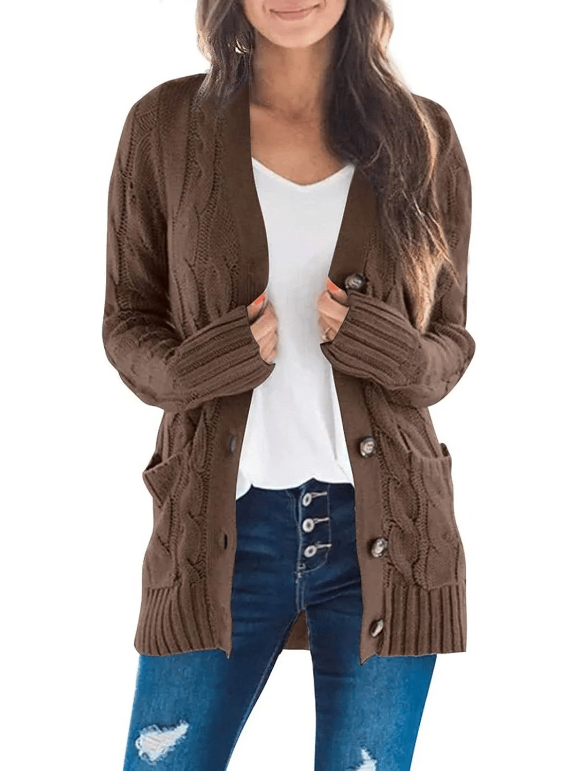 Velora – Chic Button Down Cardigan