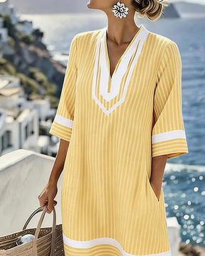 UrbanStripe - Pocket Dress For Everyday Summer Shift