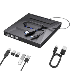 DiscMate – Retro-Style Portable CD/DVD Burner