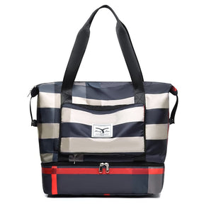 FlexCarry – Foldable Dry/Wet Separation Travel Fitness Bag