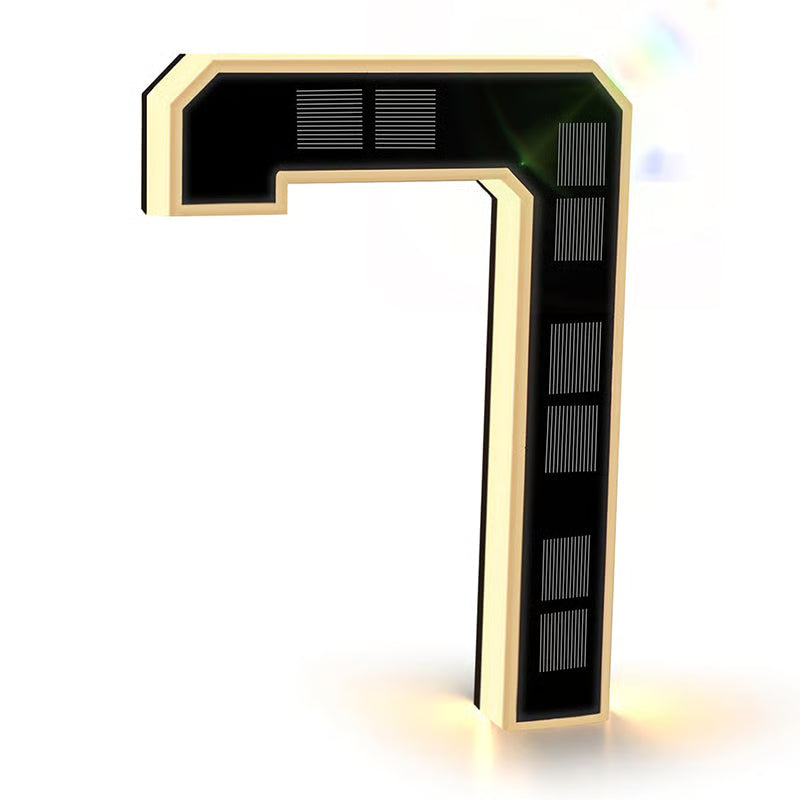 LumiSign – Solar Outdoor Address Number Light