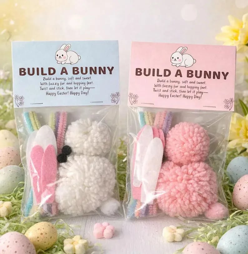 VistaHop – Build-A-Bunny Kids Springtime Craft Kit