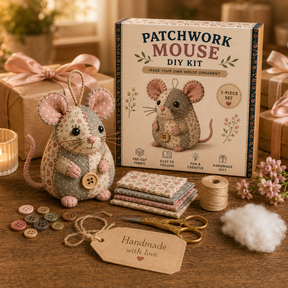 StitchMouse – DIY Patchwork Craft Kit