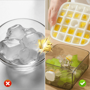FrostPress – Handled Double-Layer Ice Cube Tray