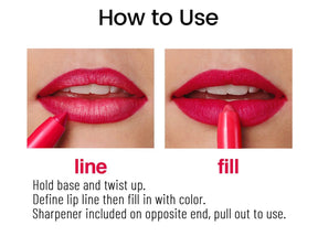 VelvetEase – Matte Lipstick Pencil Set