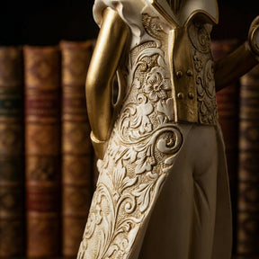RoyalWhisk – Gold Trim Rabbit Figurine