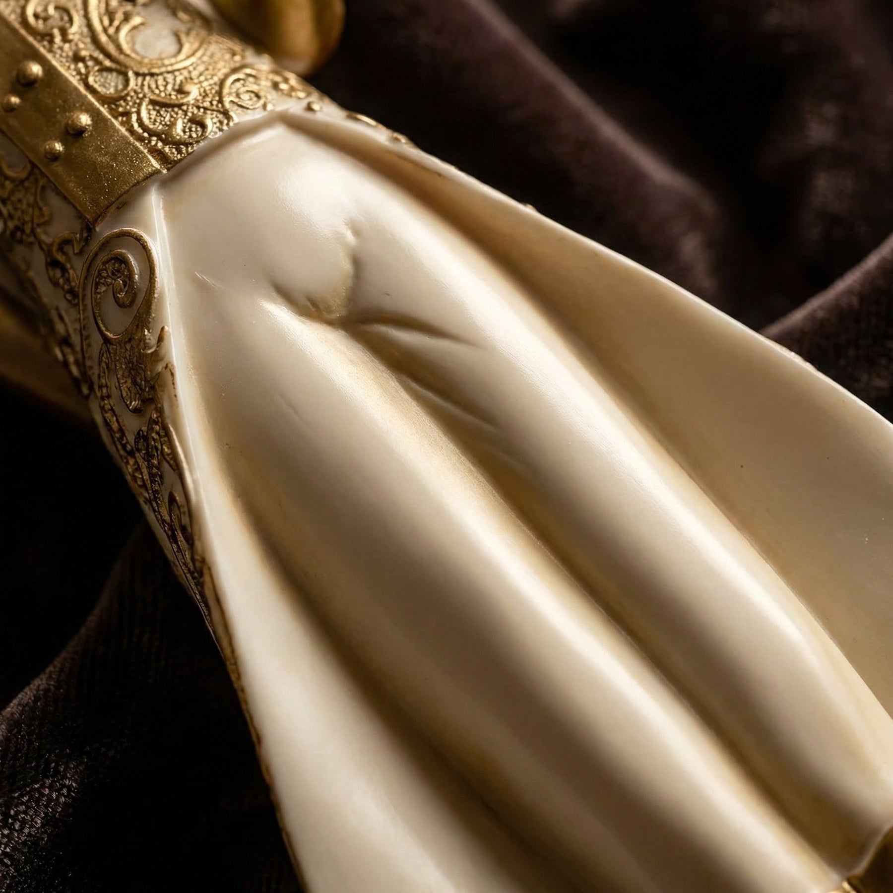 RoyalWhisk – Gold Trim Rabbit Figurine