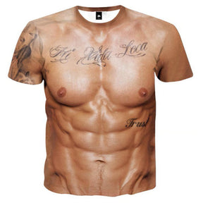FlexInk – Muscle Tattoo Illusion T-Shirt