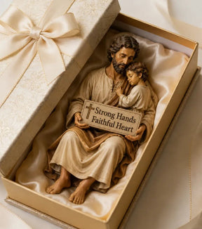 FaithKeeper – Handcrafted Jesus Storage Bowl