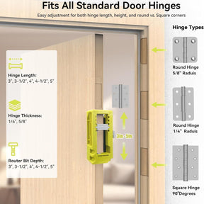 DoorFit ProJig – Hinge Installation Template