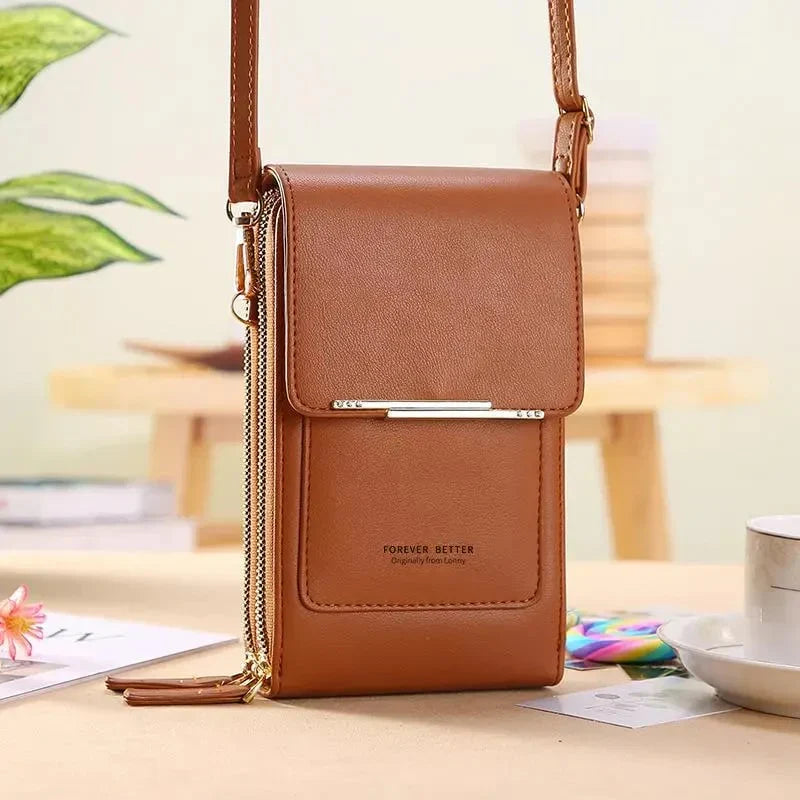 VistaPouch – Simple and Elegant Women’s Touchscreen Crossbody Phone Wallet