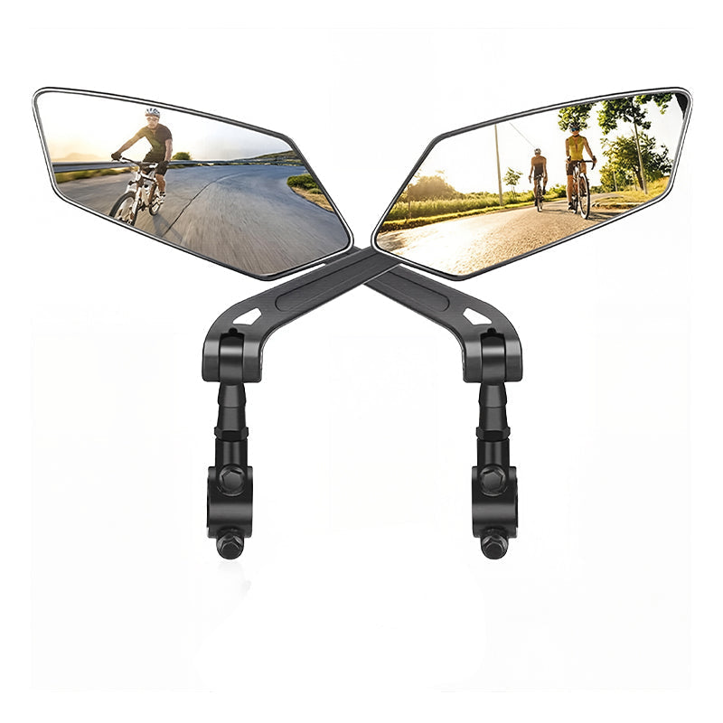 SafeRide – Adjustable Rearview Mirror for Bikes