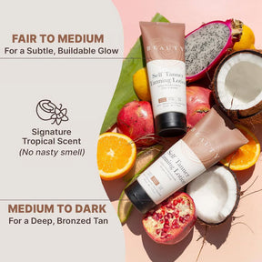 BronzeAura – Natural Finish Self Tanner Lotion