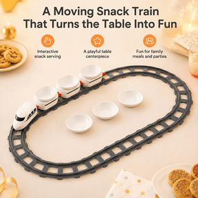 FunRail – Rotating Food Train Serving Set