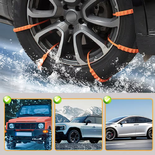 FrostGuard – Anti Slip Car Tire Snow Chains