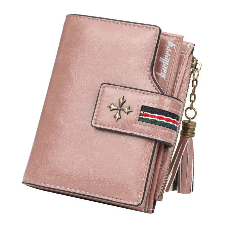 ZipLuxe – Multifunctional Tassel Zip Wallet