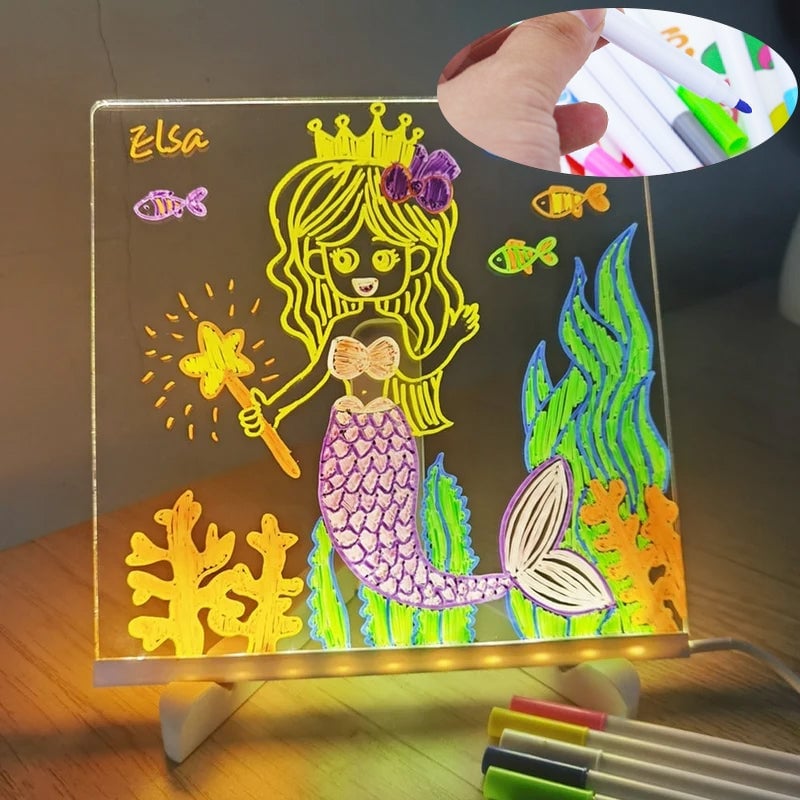 LumeNote – Multi-Color Glowing Memo