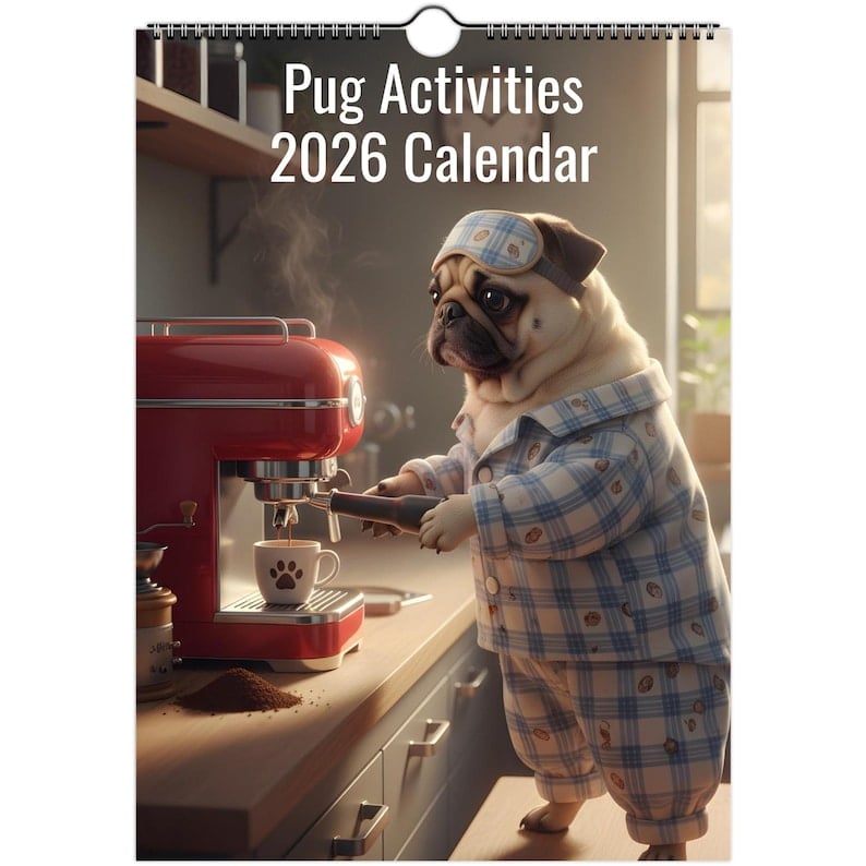 PugVibes Planner – Year of Happiness