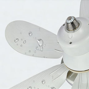 BreezeGlow – Socket Ceiling Fan with Adjustable LED Lighting