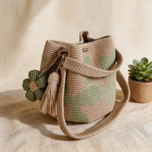 BloomStitch - Handmade Crochet Flower Tote Bag