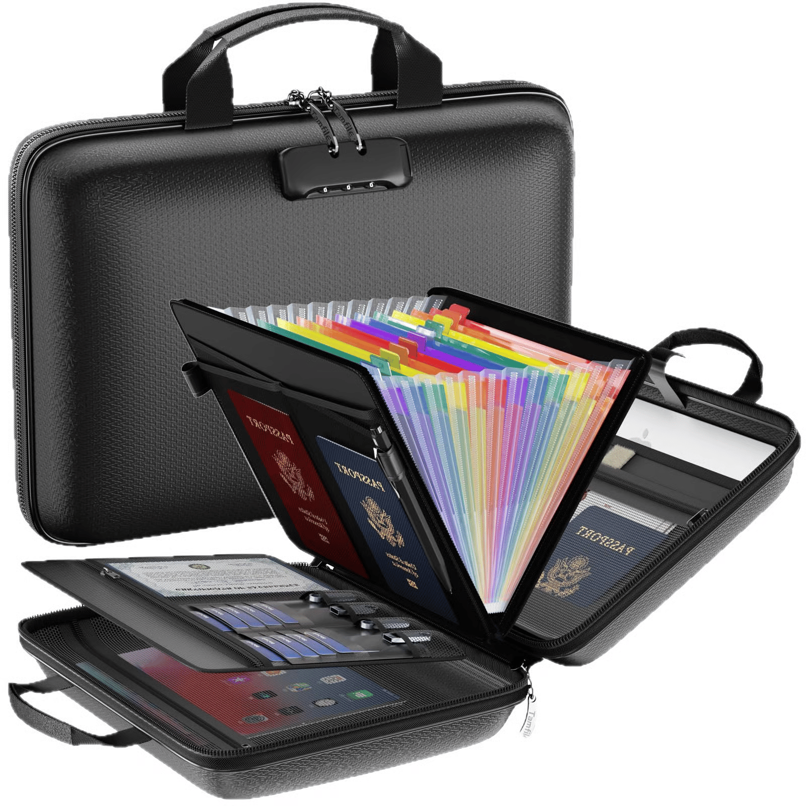 FileFort – Combination Lock Document Organizer