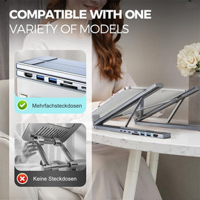 NexaDock – Smart 8-in-1 Workstation Hub