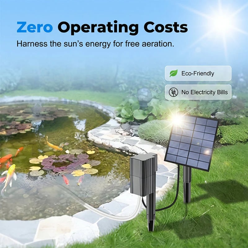 AquaAir – Solar Pond Aerator
