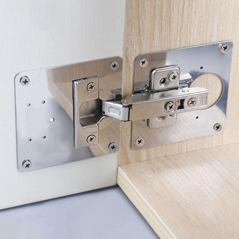 FixHinge – Durable Cabinet Hinge Repair Plate Kit