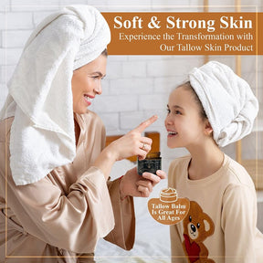 GlowTallow - Organic Nourishing Balm with Raw Honey