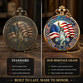 LibertyChrono – USA 250th Pocket Watch
