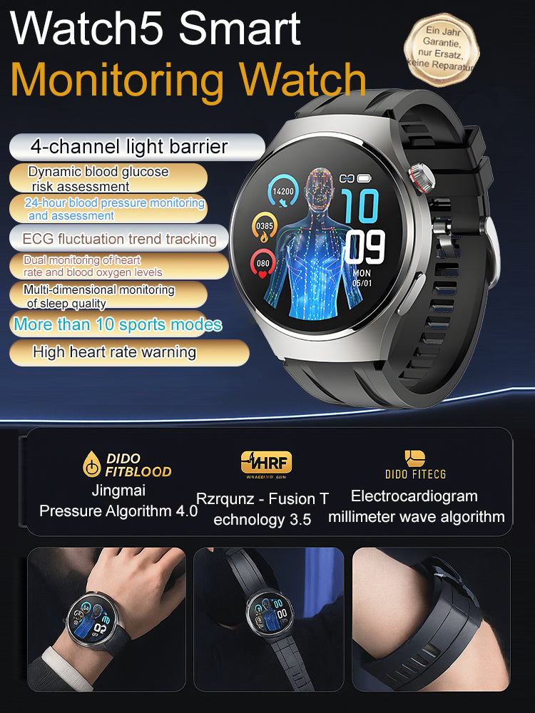 HeartSense - Real-Time Health Smartwatch