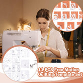 StitchGuide – Free Motion Garment Ruler Set