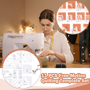 StitchGuide – Free Motion Garment Ruler Set