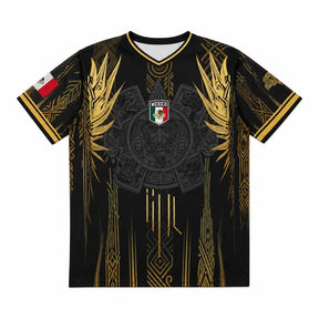 GoldStrike – Mexico Inspired Performance Fan Jersey