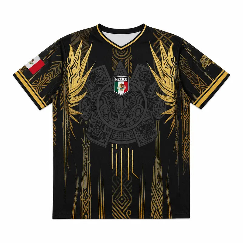 GoldStrike – Mexico Inspired Performance Fan Jersey