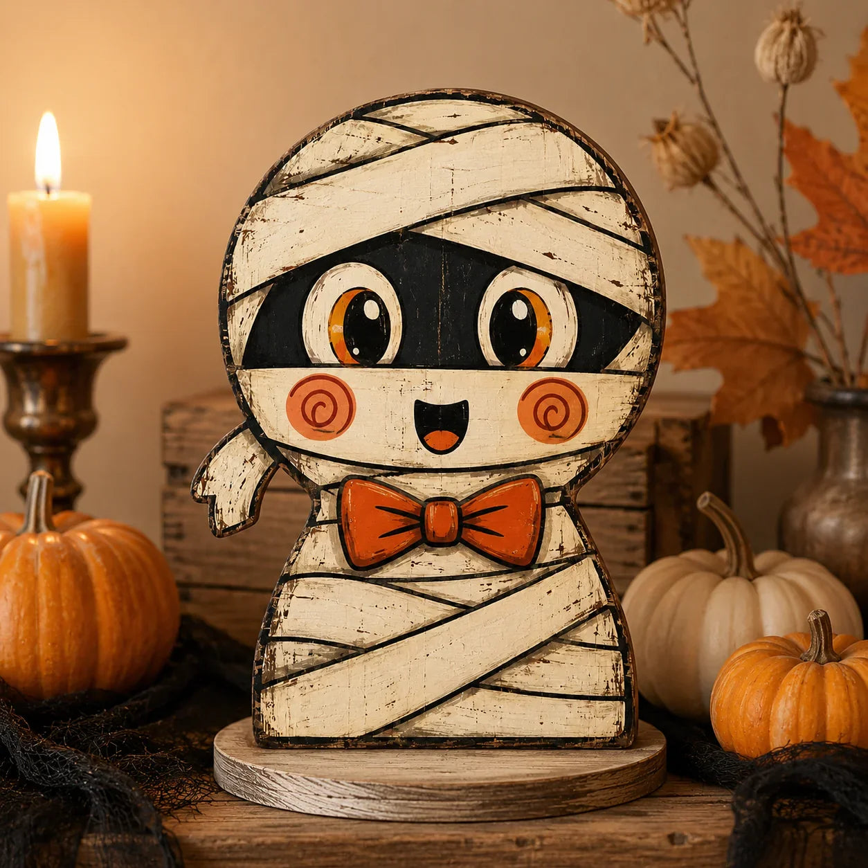 HarvestHeirloom – Vintage Holiday Wooden Figurine Collection