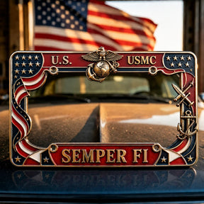 MarinePride – Semper Fi Auto Frame
