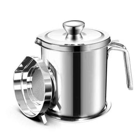 CookForge – Premium Stainless Frying Po & Oil Control Rack System