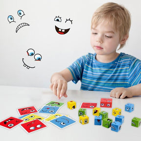 JollyShift – Holiday 3D Expression Swap Puzzle