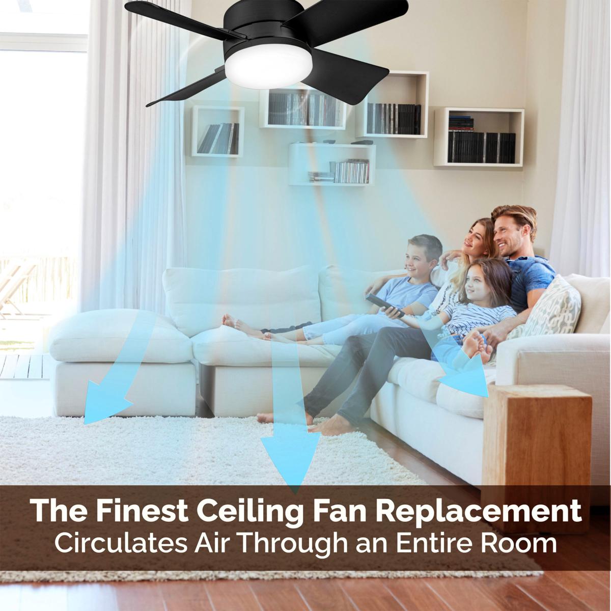 SmartBreez PRO | 2-in-1 Ceiling Fan & LED Light