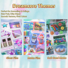 AuraDream – Surreal Aesthetic Sticker Art Book