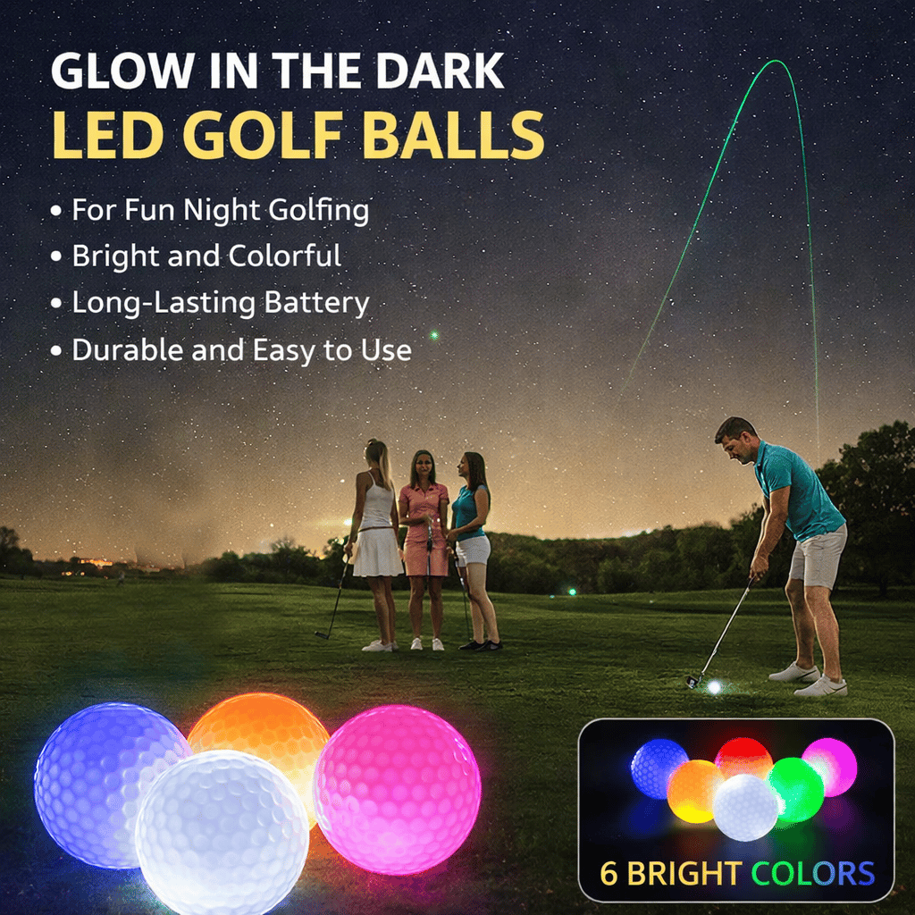 GlowDrive – LED Impact Golf Balls