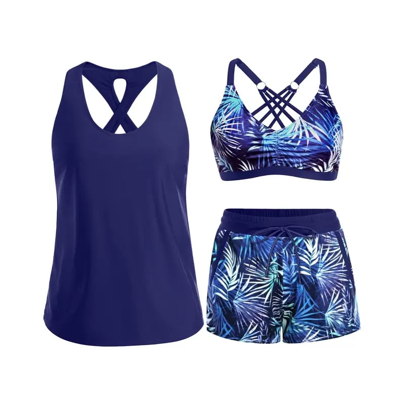AquaGrace – Comfortable Modest Beach Swim Set