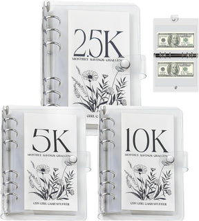 SaveWise – 12-Month Envelope Money Saving Challenge Binder