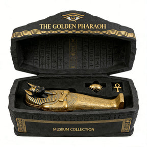 PharaohGuard – Golden Anubis Sarcophagus Collection